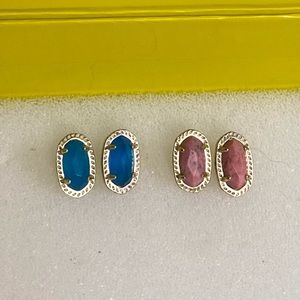 Set of authentic Kendra Scott stud earrings